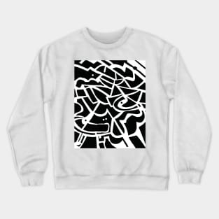 Mono geometric silhouette 2 ( MGS 2 ) Crewneck Sweatshirt